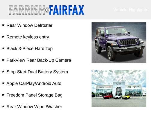 2026 Jeep Wrangler Sport S