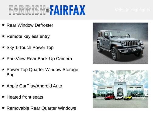 2026 Jeep Wrangler 4-Door Sahara 4x4