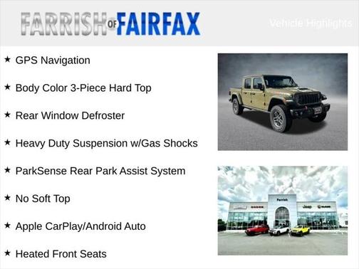 2025 Jeep Gladiator Mojave X