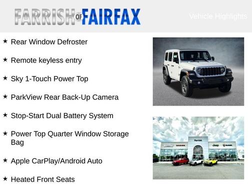 2026 Jeep Wrangler Sport S