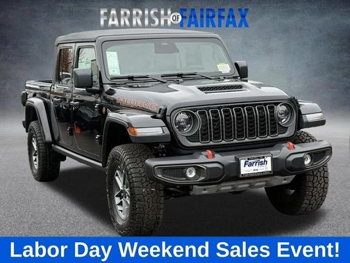 Black Clearcoat 2026 Jeep Gladiator Mojave 4x4