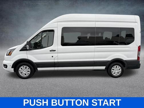 Oxford White 2025 Ford Transit-350 XLT