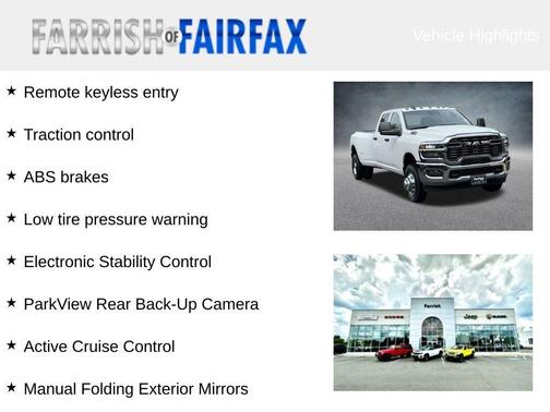 2026 RAM 3500 Tradesman