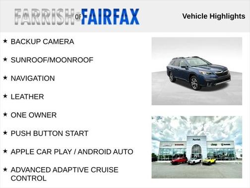 2022 Subaru Outback Limited XT