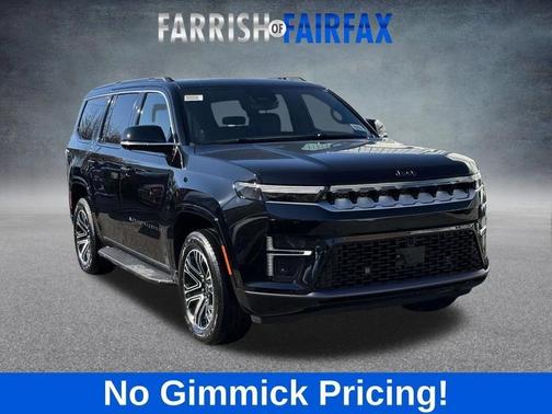 High Gloss Black Exterior Paint 2026 Jeep Grand Wagoneer 4x4