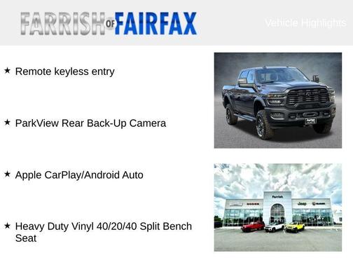 2026 RAM 2500 Tradesman