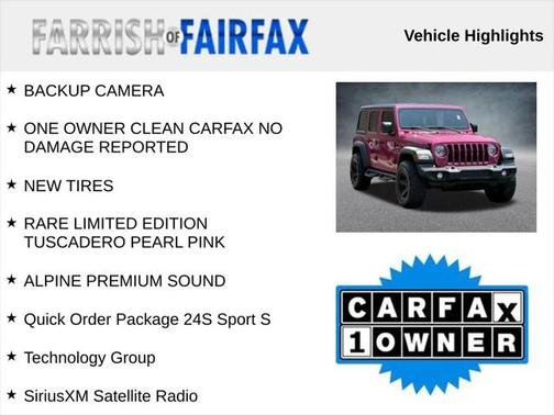 2022 Jeep Wrangler Unlimited Sport
