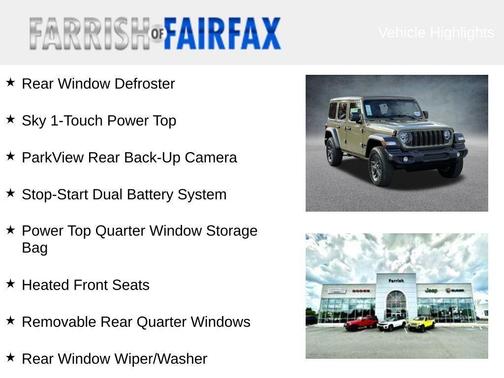 2026 Jeep Wrangler Sport S