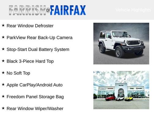 2026 Jeep Wrangler Sport S