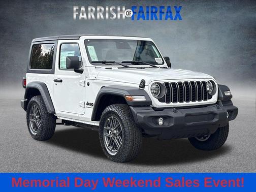 Bright White Clearcoat 2026 Jeep Wrangler Sport S