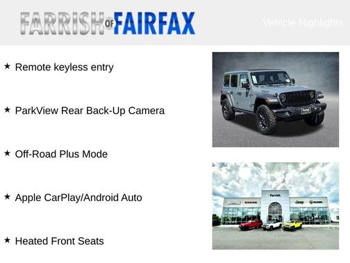 2025 Jeep Wrangler Willys