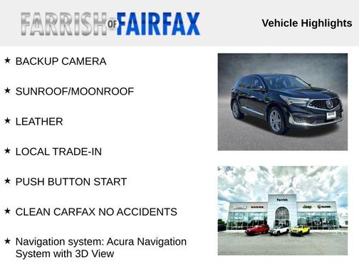 Majestic Black Pearl 2020 Acura RDX Advance Package