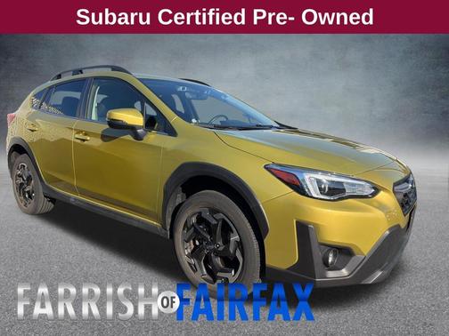Plasma Yellow Pearl 2023 Subaru Crosstrek Limited