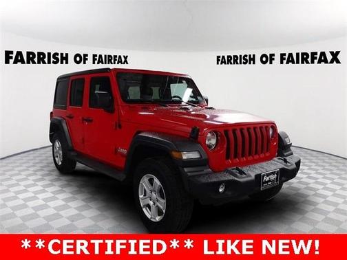 Photo 1 of 28 of 2020 Jeep Wrangler Unlimited Sport