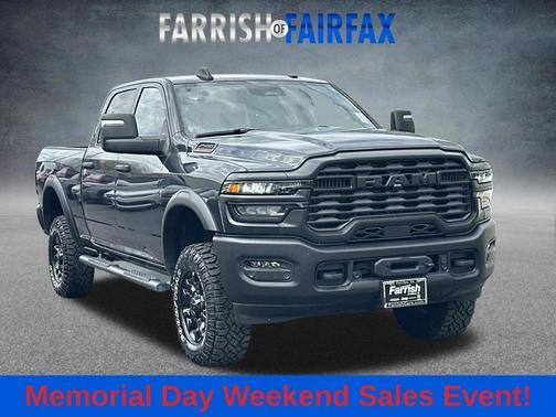 Forged Blue Metallic 2026 RAM 2500 Tradesman Crew Cab 4x4 6'4' Box