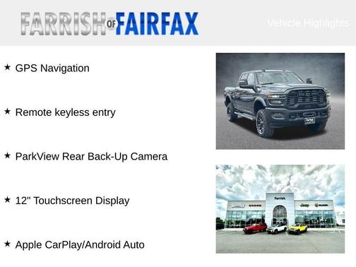 Forged Blue Metallic 2026 RAM 2500 Tradesman Crew Cab 4x4 6'4' Box