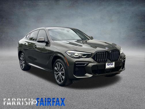 Manhattan Green Metallic 2022 BMW X6 xDrive40i