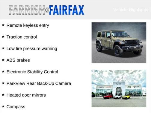 2025 Jeep Wrangler 4xe Willys