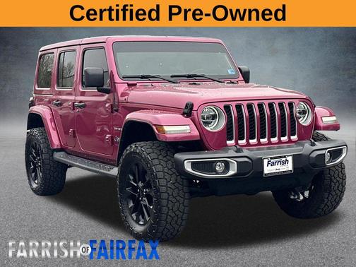 Tuscadero Pearlcoat 2021 Jeep Wrangler Unlimited 4xe Sahara