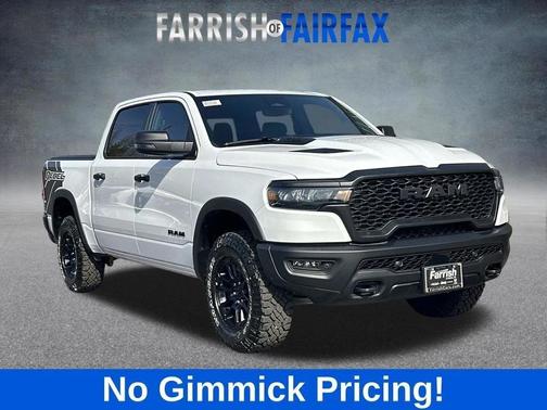 Bright White Clear-Coat Exterior Paint 2026 RAM 1500 Rebel