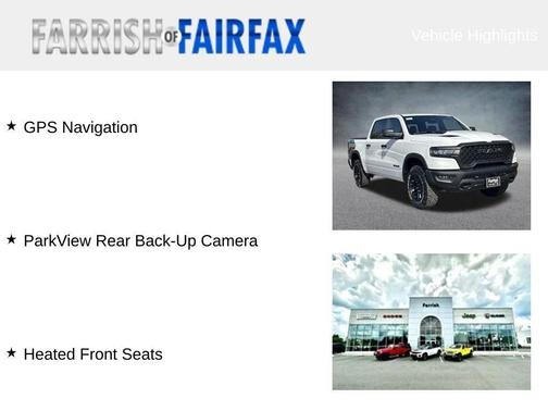 Bright White Clear-Coat Exterior Paint 2026 RAM 1500 Rebel