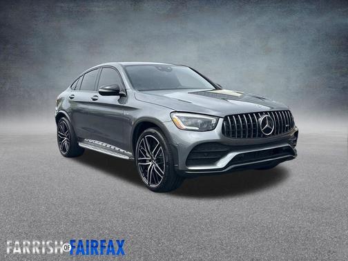 Gray 2020 Mercedes-Benz AMG GLC 43 4MATIC Coupe
