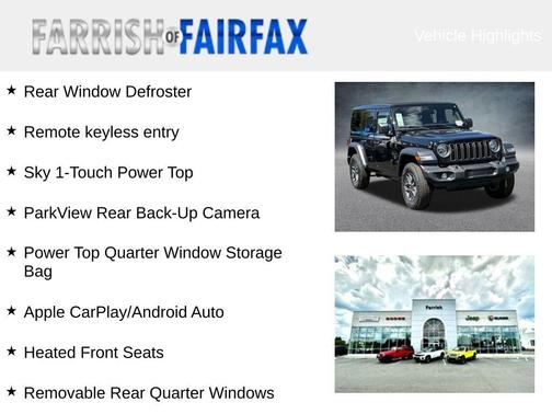 2025 Jeep Wrangler Sport S