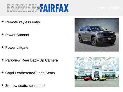 2025 Jeep Grand Cherokee L Altitude