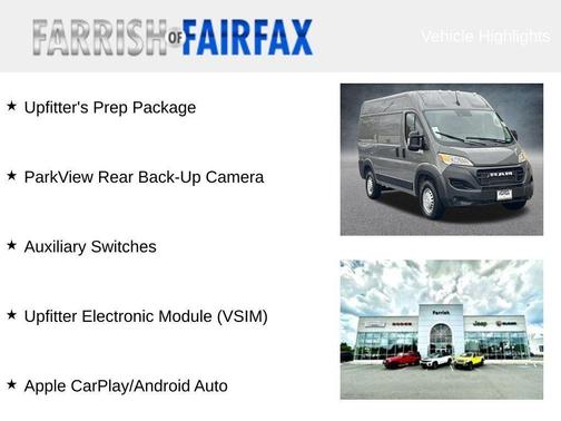 2026 RAM ProMaster 1500 Base