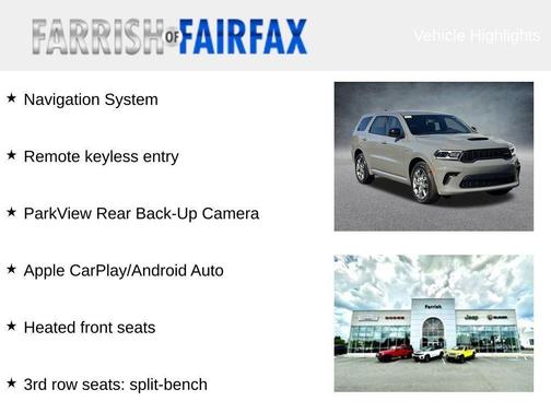 2026 Dodge Durango GT HEMI V8 AWD