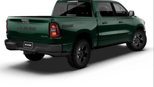 Serrano-Green Metallic Exterior Paint 2027 RAM 1500 Warlock
