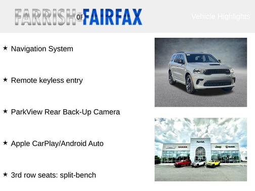 2026 Dodge Durango GT HEMI V8 AWD