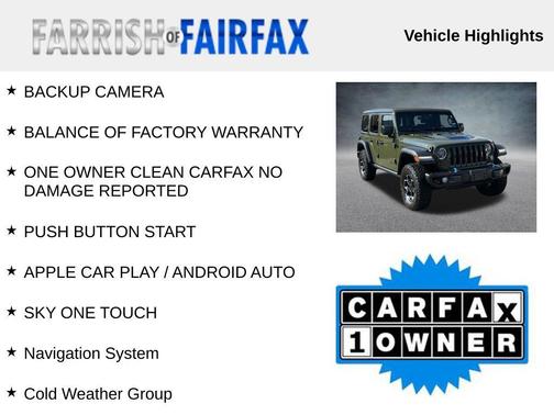 2023 Jeep Wrangler 4xe Rubicon