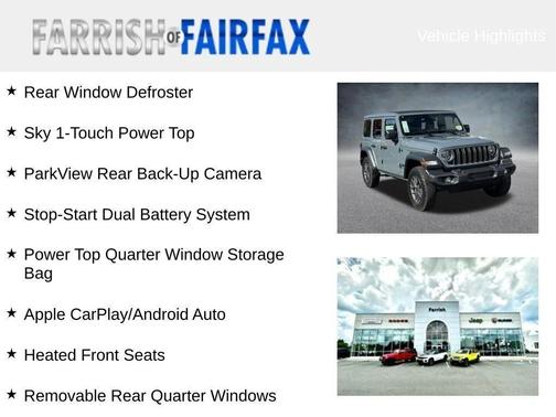 2026 Jeep Wrangler Sport S