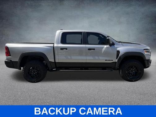 Billet Silver Metallic Clearcoat 2025 RAM 1500 RHO Crew Cab 4x4 5'7' Box