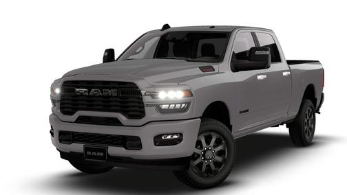 Ceramic Gray Clearcoat 2026 RAM 2500 Big Horn Crew Cab 4x4 6'4' Box