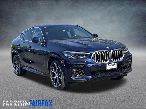 Tanzanite Blue II Metallic 2022 BMW X6 xDrive40i