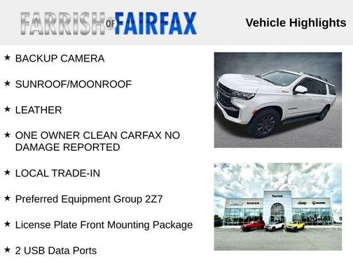 2021 Chevrolet Suburban 4WD Z71