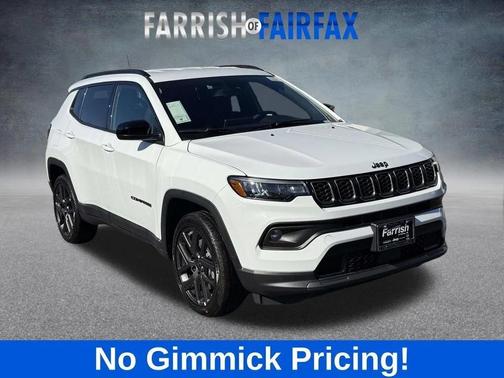 Bright White Clearcoat 2026 Jeep Compass Latitude