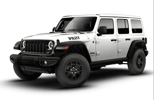 Bright White Clearcoat 2026 Jeep Wrangler Willys