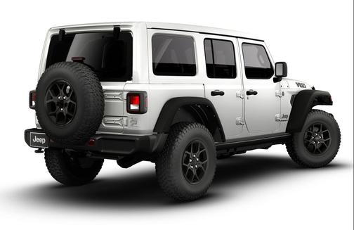 Bright White Clearcoat 2026 Jeep Wrangler Willys