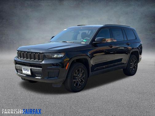 Diamond Black Crystal Pearlcoat 2025 Jeep Grand Cherokee L Altitude