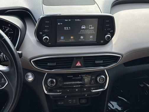 Machine Gray 2019 Hyundai SANTA FE SEL Plus 2.4