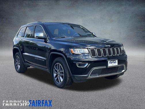 Diamond Black Crystal Pearlcoat 2018 Jeep Grand Cherokee Limited