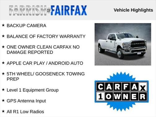 2024 RAM 3500 Big Horn Crew Cab 4x4 8' Box