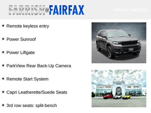 2025 Jeep Grand Cherokee L Altitude