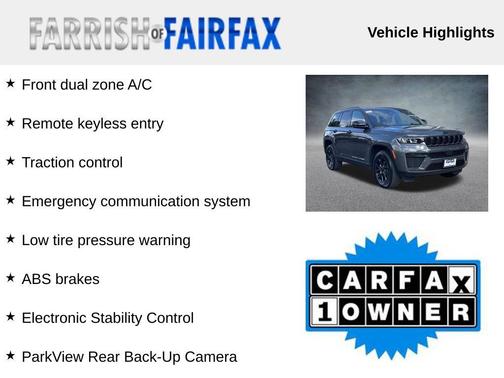 Baltic Gray Metallic Clearcoat 2026 Jeep Grand Cherokee Altitude