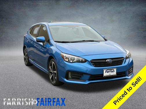Ocean Blue Pearl 2022 Subaru Impreza Sport