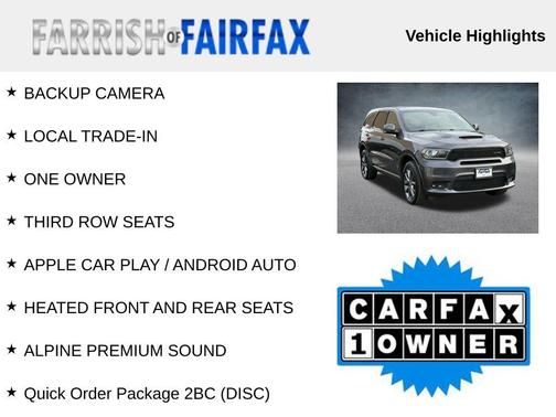 2018 Dodge Durango GT