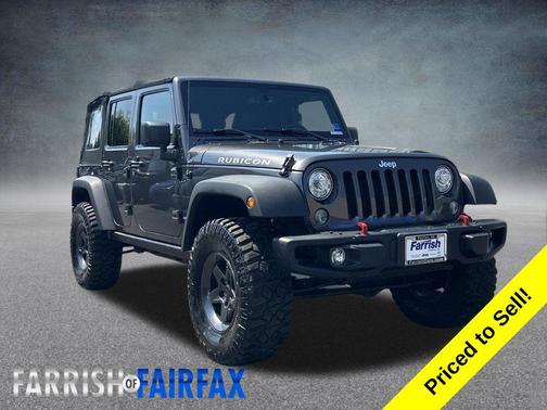 Granite Crystal Metallic Clearcoat 2017 Jeep Wrangler Unlimited Rubicon